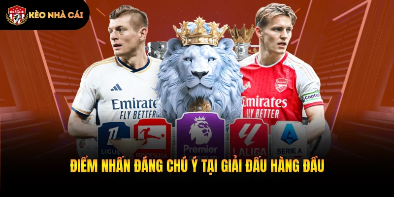 Điểm nhấn đáng chú ý tại giải đấu hàng đầu